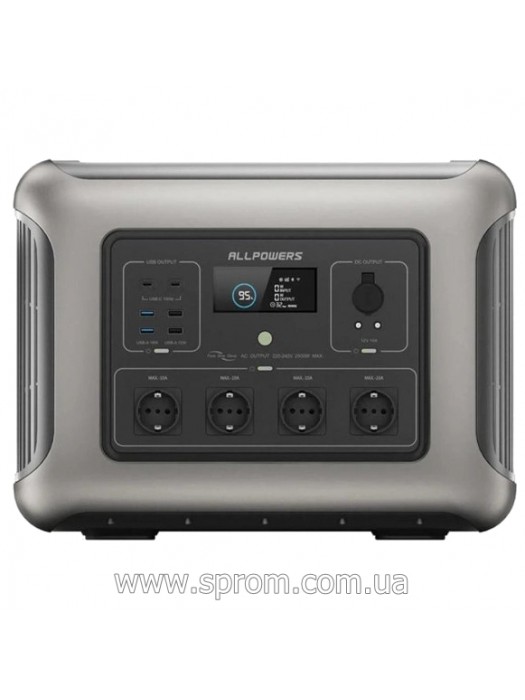 Зарядна станція ALLPOWERS R2500 (2016 Вт·г) Зарядна станція ALLPOWERS R2500 (2016 Вт·г)